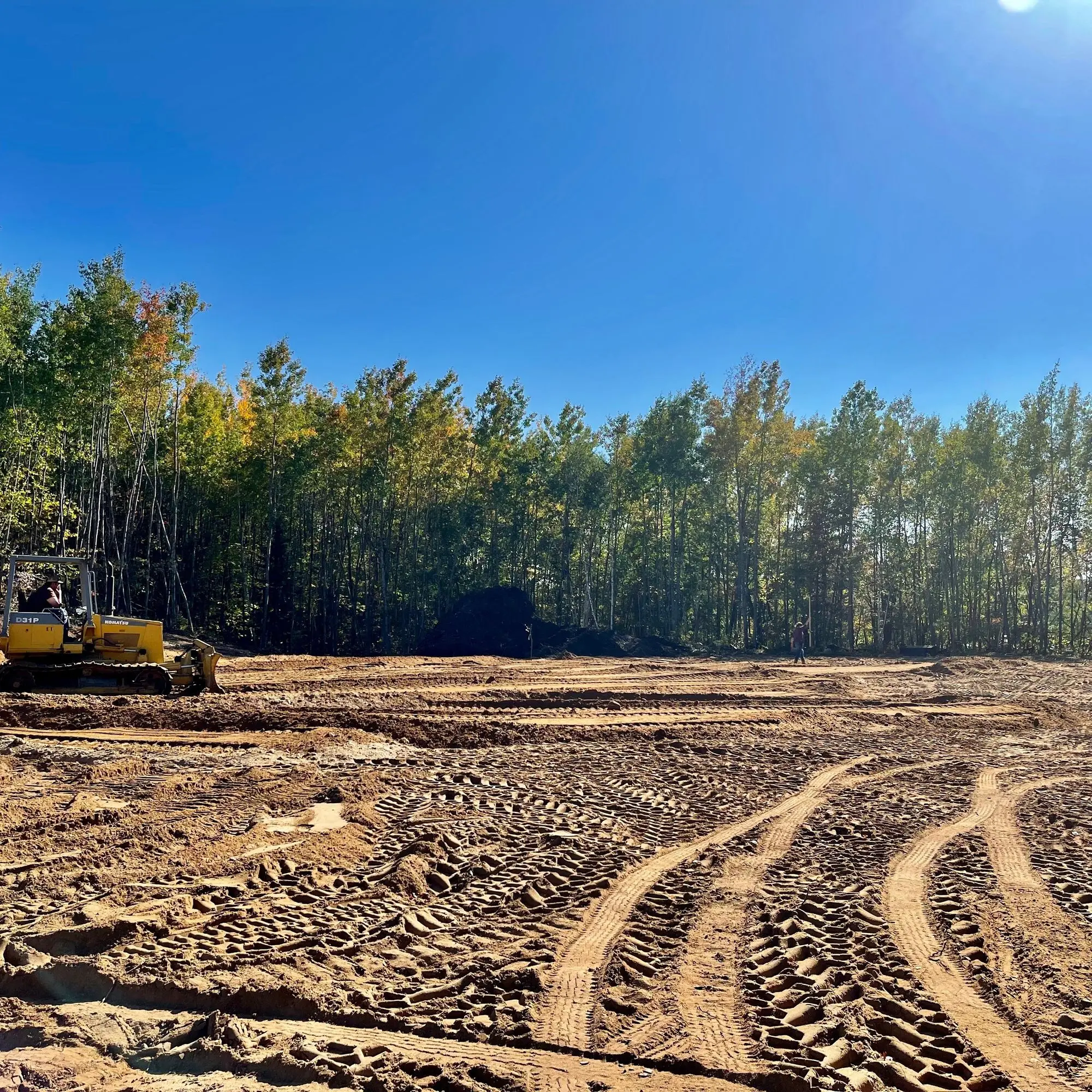 Land Clearing work by Shepard Excavating