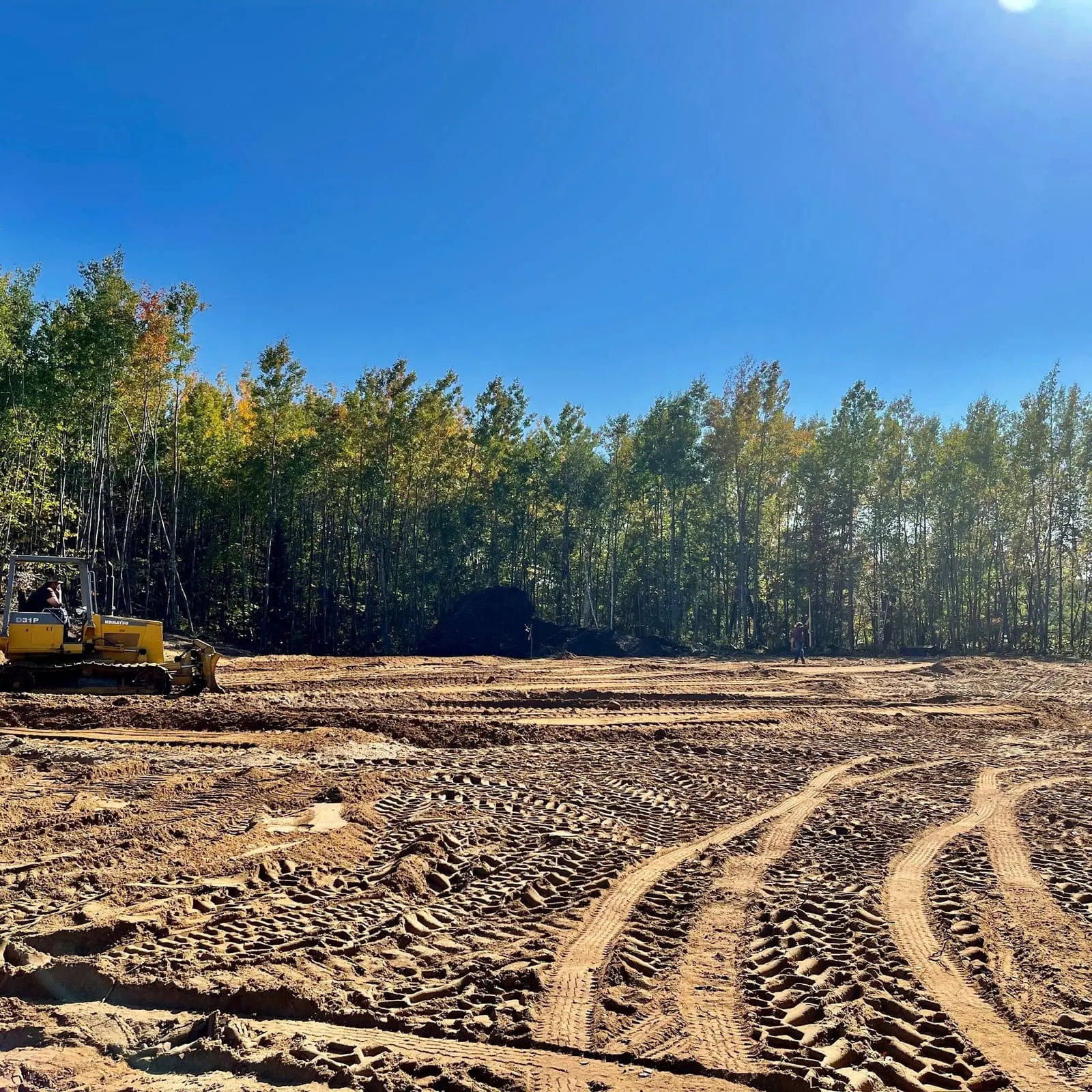 Land Clearing work by Shepard Excavating
